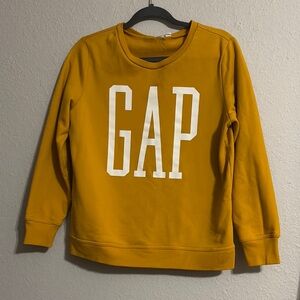 GAP Golden Yellow Logo Sweatshirt